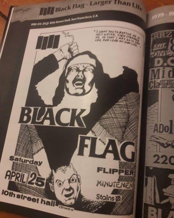 アート・デザイン・音楽 LARGER THAN LIFE Black Flag Memorabilla Amazon.co.jp: LARGER THAN LIFE Black Flag Memorabilla : Office